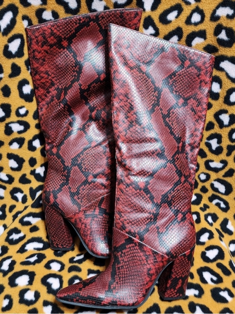 Knee-High Boots- preowned